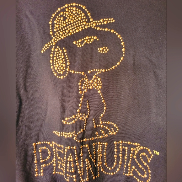 NWT SPLASH LONG SLEEVE PEANUTS HOODIE WITH GOLD HARDWEAR SZS - Picture 5 of 9